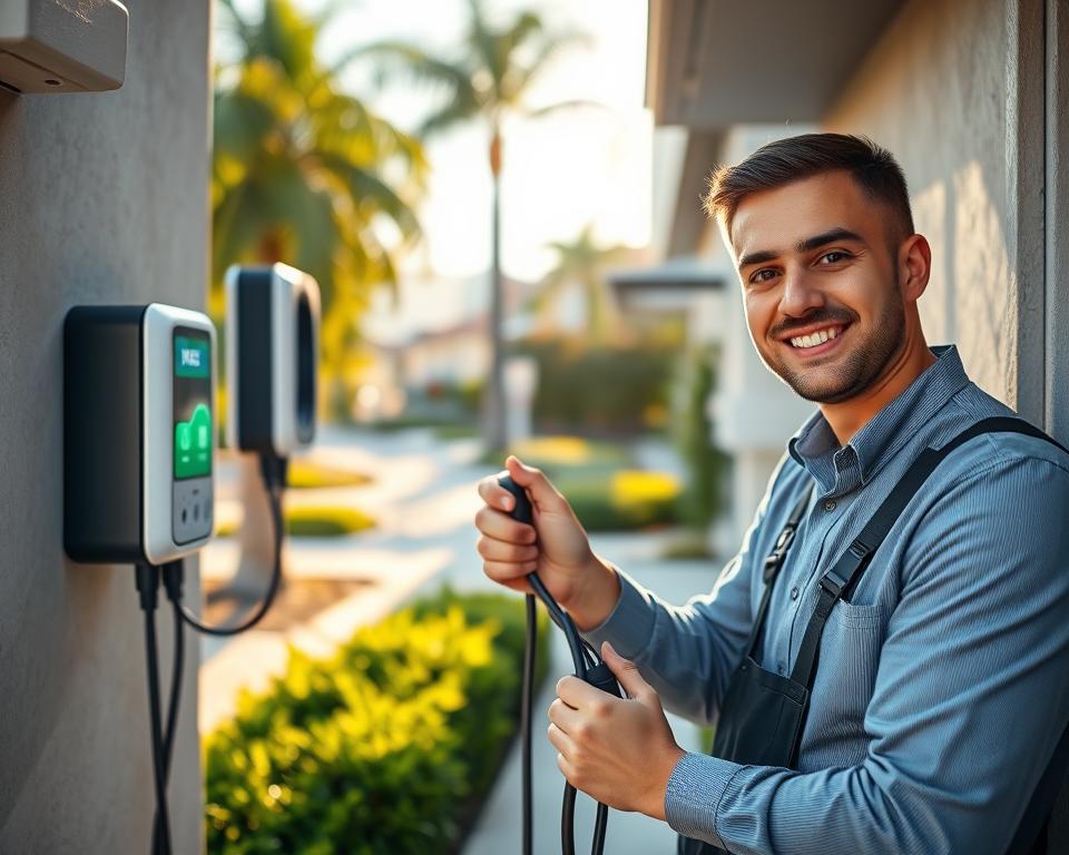 EV charger installation Pasadena