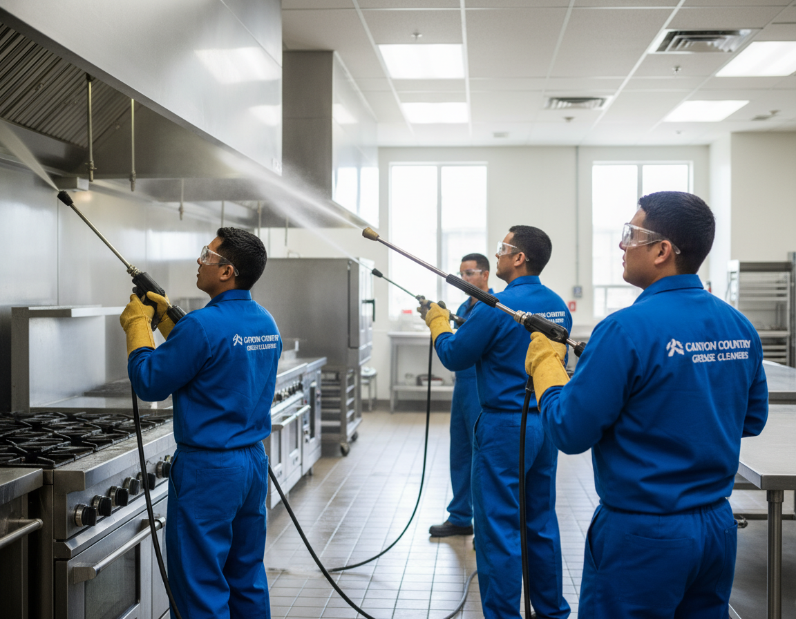 Grease Cleaning Pros in Canyon Country