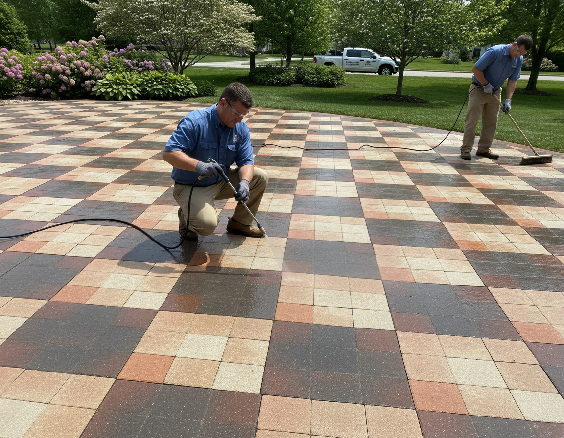 Lewis Center Patio Paver Sealing Services