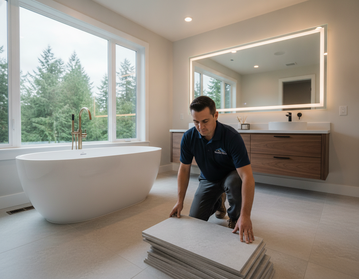 Bathroom Renovation With Premium Finishes